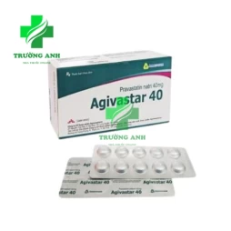 Agivastar 40 Agimexpharm - Điều trị tăng cholesterol máu hiệu quả